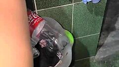 magrinha swallows cum from tattooed guy in rio