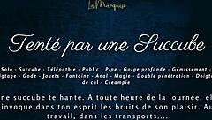 Tenté par une succube française avec des paroles cochonnes sur du sexe anal en public