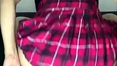 after the uni party, she and her best friend got steamy in the bathroom with passionate kisses