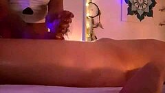 wonderful masseuse mel gives sensual massage turning erotic