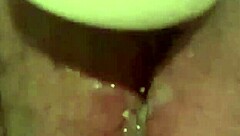 Big pussy lips dripping wet on this bride. Can you handle the huge climax?