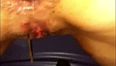 Watch this milf in a wild threesome squirting everywhere?