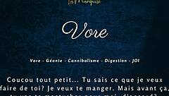 French giantess gives huge JOI instructions?