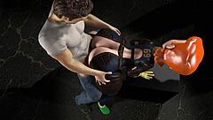 Dexter’s Mom Bent Over for Hard Standing Pounding Parody