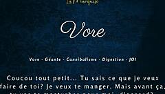 French giantess gives huge JOI instructions?