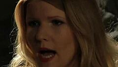 feisty chick got herself whipped hard for disobeying mistress in garage