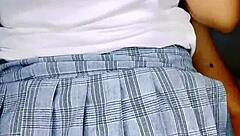 Latina Teen Amateur Rides Hard in Homemade Video with Cousin