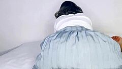 Latina Teen Amateur Rides Hard in Homemade Video with Cousin