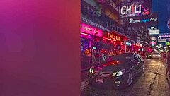 wow! sexy asian teen 18+ stripper dances and fingers her tits and ass on pole!