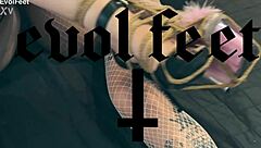 اشتياق جلسة ربط جامح وعبادة أقدام، من ينضم لي؟