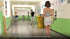 at university of problems, sara’s love route 3 unfolds with cute curvy charm in 3d