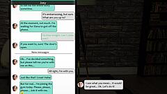 Being a dik with curvy 3d chick in sexy outfit.