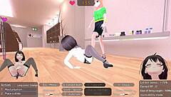 Aku main permainan hentai anime watak kartun