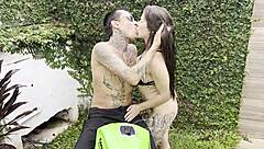 I saw pati coudln't resist and fuked the moto owner.