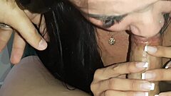 While wife showered, I hooked up to drill the waitress hard