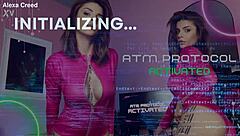 ATM Protocol Unleashed with Brutal Femdom Control Over Slave