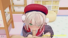 이 노브 MMD 우이마마 블로우잡이 3D 홀로라이브에서 얼마나 핫한지, 미치겠어!