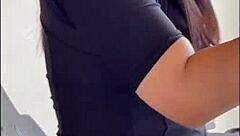 Dieting Energetic Girl Nailed in Hotel Room Video! 😍