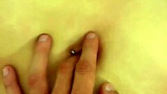 Feeling so good fingering this beautiful Latina navel