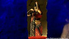 dreamy indian brunette teases with pure seductive strip moves