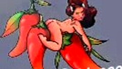 Hot Wife Tests Thick Shaft and Moans Loudly.