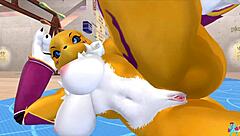 renamon’s hot workout music video