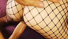 Young studs ravage a mature milf at an amateur casting session.