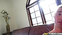 Hot teen Amber Cox with glasses craves hard action