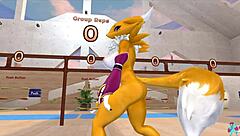 renamon’s hot workout music video