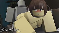 roblox characters try doggystyle and missionary positions in virtual fun