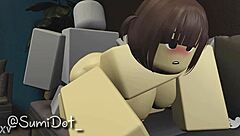 roblox characters try doggystyle and missionary positions in virtual fun