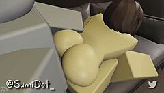 roblox characters try doggystyle and missionary positions in virtual fun