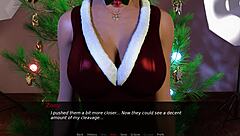 Zoey's Christmas Gift Unwraps Big Black Cock Surprise!