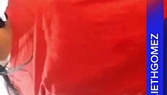 hey, yulieth gomez is teasing her hot body in lingerie, wanna peek? 😍