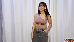 Thick Colombian Slut's Ass Gaped in Wild Latina Casting.