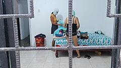 Hell Yeah! Horny housewives play with butts and tits during chores!