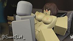 roblox characters try doggystyle and missionary positions in virtual fun