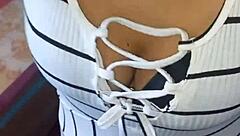 In a homemade scene, a California neighbor with a tight pussy gets intimate with Sussusexycaribe.