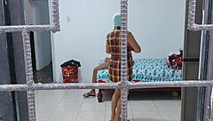 Hell Yeah! Horny housewives play with butts and tits during chores!