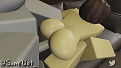 roblox characters try doggystyle and missionary positions in virtual fun