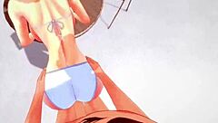 Yor Forger's Bikini Pool Sex Fantasy