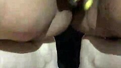 Slut In Car Masturbation With Dildo