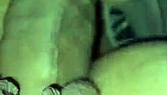 Close up view of fucking the wet pussy bareback with big cock