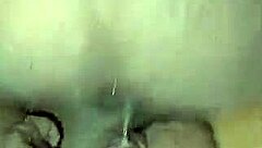 Close up view of fucking the wet pussy bareback with big cock