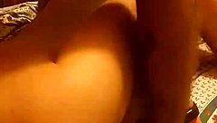 Amateur couple bent over in doggystyle fucking while high