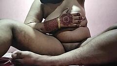 First time anal with my Indian Desi girlfriend feels so intense