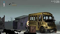 Watch This Horny Blonde Gangbang!