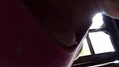 Blonde masturbating naked in bed for you