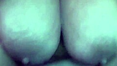 Big tits babe going wild with dildo action, damn hot! 😜