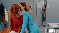 Siri Dahl dan Lauren Phillips Ngewe Elias di Threesome Kelas